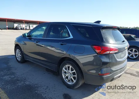 2022 Chevrolet Equinox Awd Lt из США, поврежденный, VIN 2GNAXUEV4N6155989